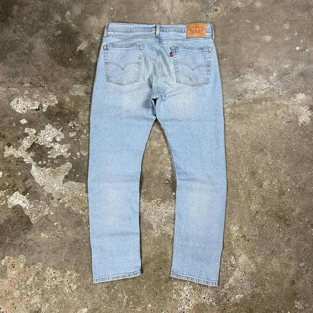 Levi's 510 Jeans Size 33x30 Blue Denim Light Wash Skinny Slim Fit Casual